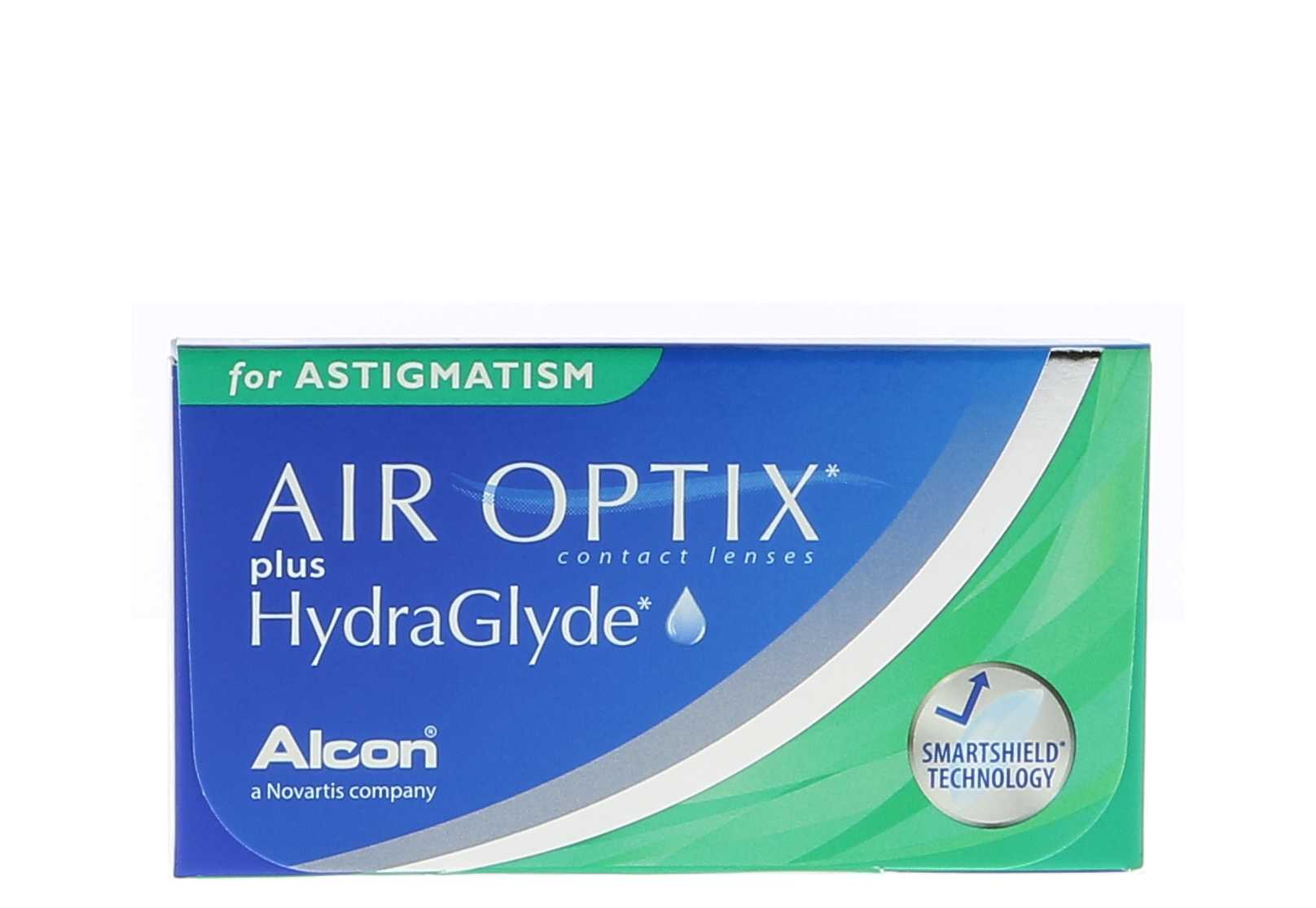  AIR OPTIX PLUS HYDRAGLYDE FOR ASTIGMATISM 3 lentilles ALCON