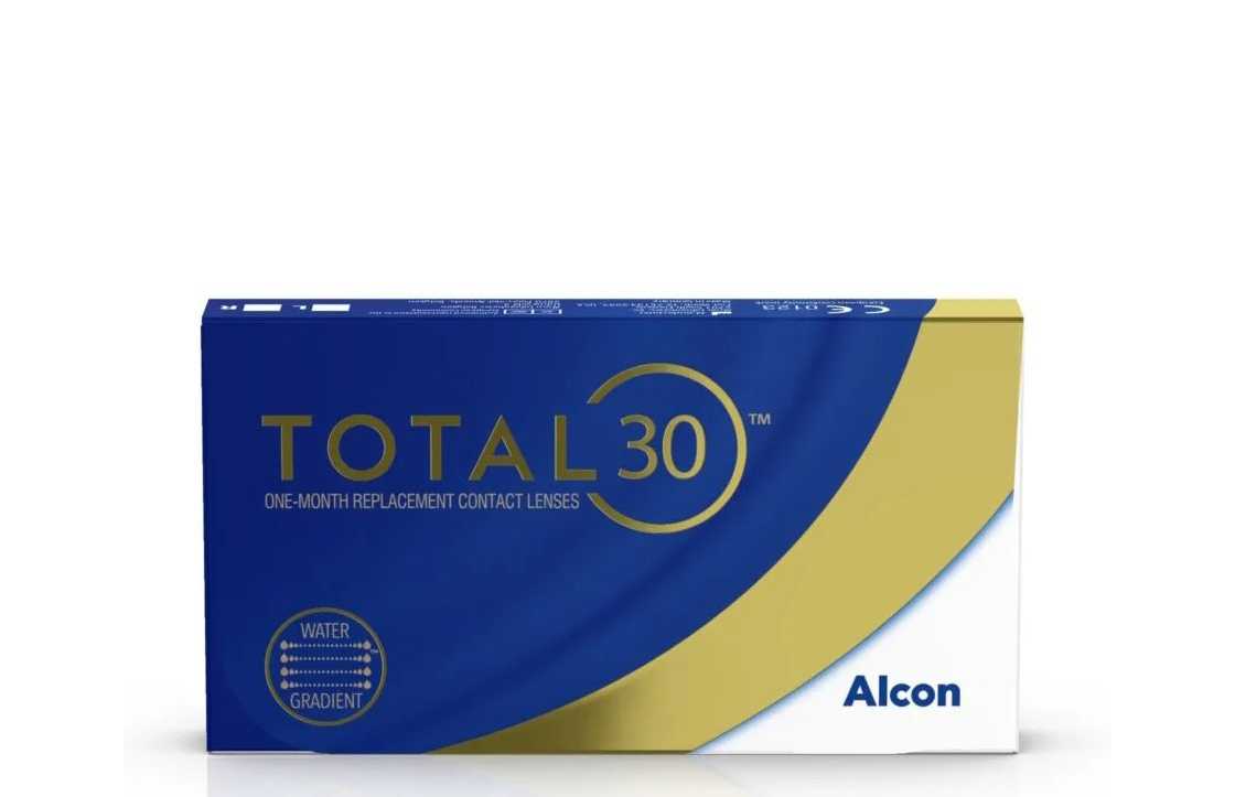 6 Lentilles De Contact ALCON TOTAL 30 Boite De 6 Mensuelle Sph rique 