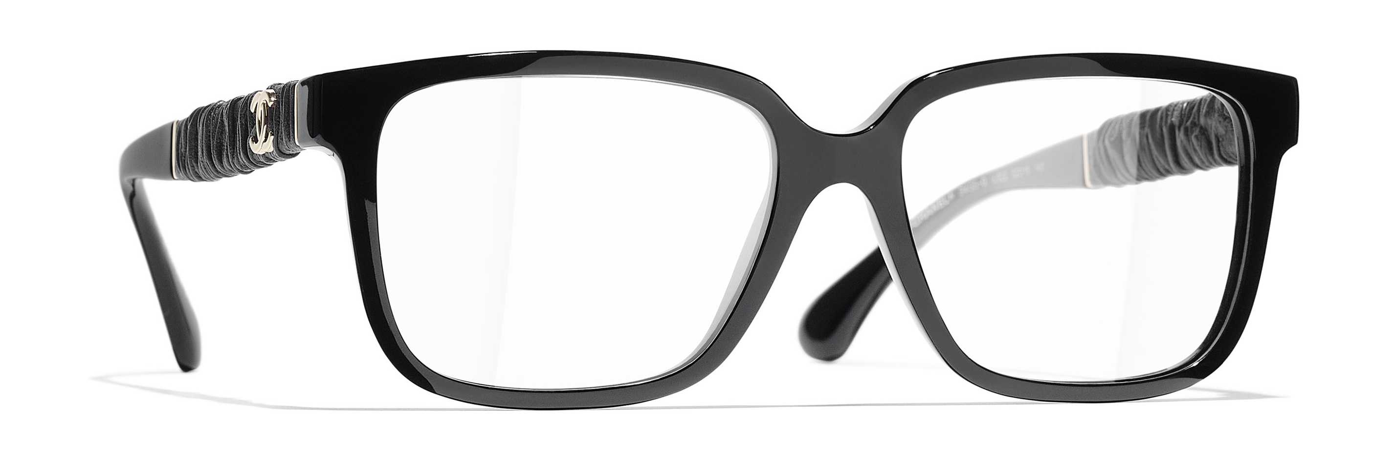 Eyeglasses CHANEL CH 3435Q C622 54/16 Woman Noir square frames Full Frame  Glasses trendy 54mmx16mm 502$CA