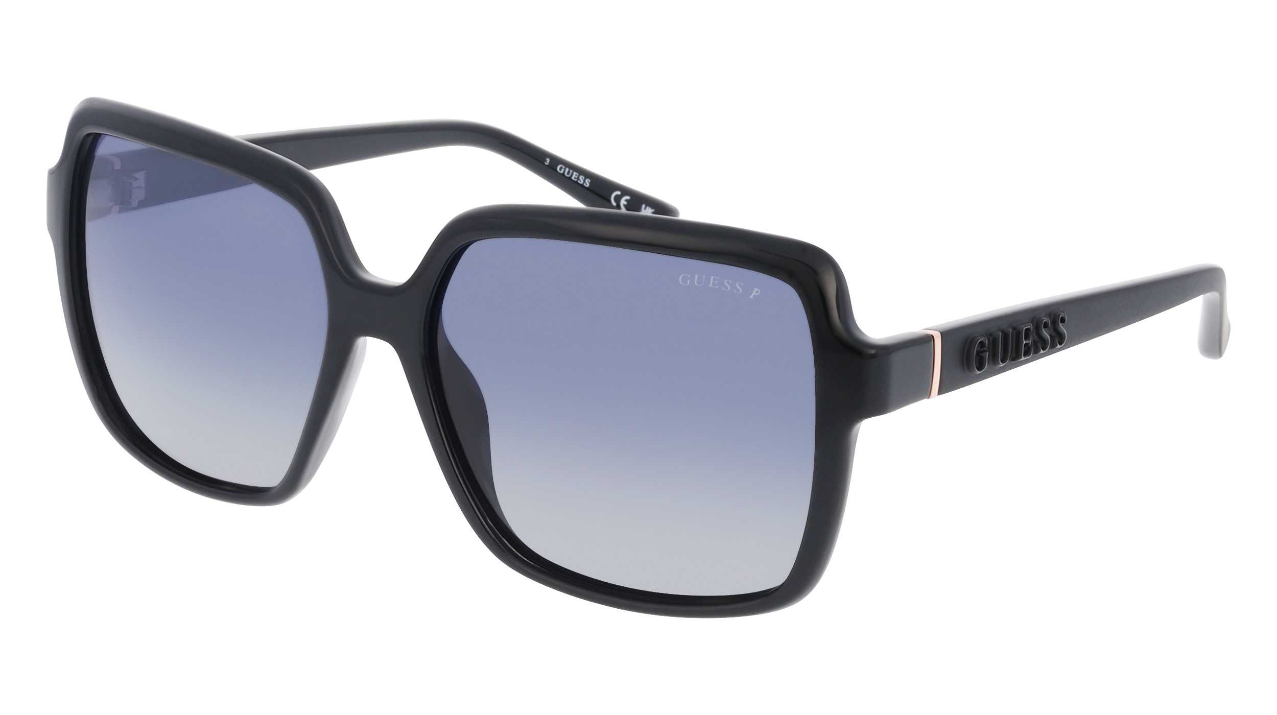 Lunettes De Soleil GUESS Gu 6517 BRN-34 - Originales, Neuves Avec étiquettes, Dimensions 58x17 Mm