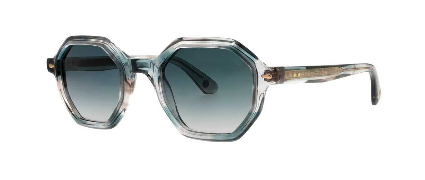 Lunettes De Soleil Paul & Joe - Monture Dorée, Unisexe (département Femme) - Occasion En Parfait état