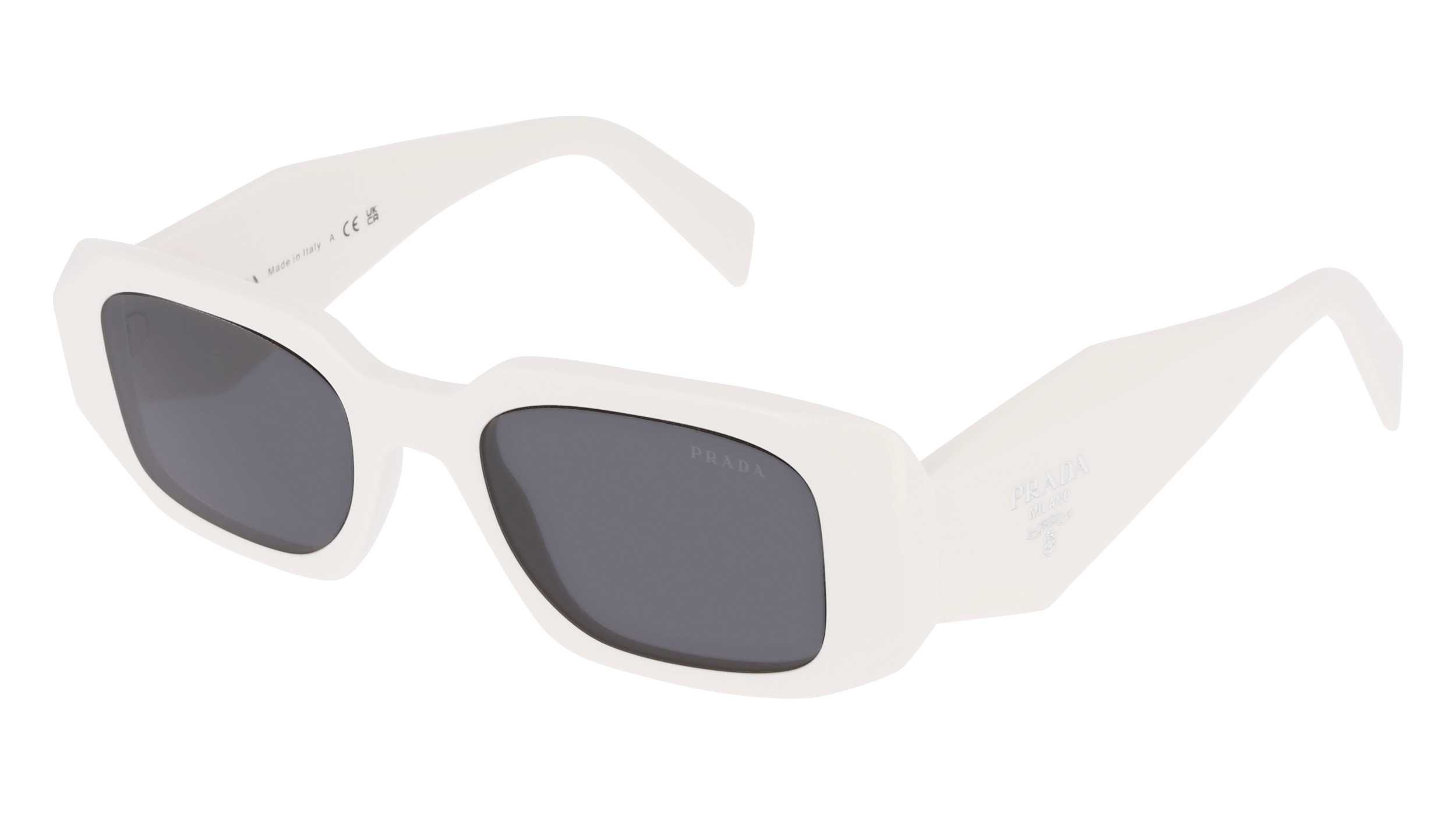 Sunglasses PRADA PR 17WS 1425S0 49/20 Woman Blanc rectangle 