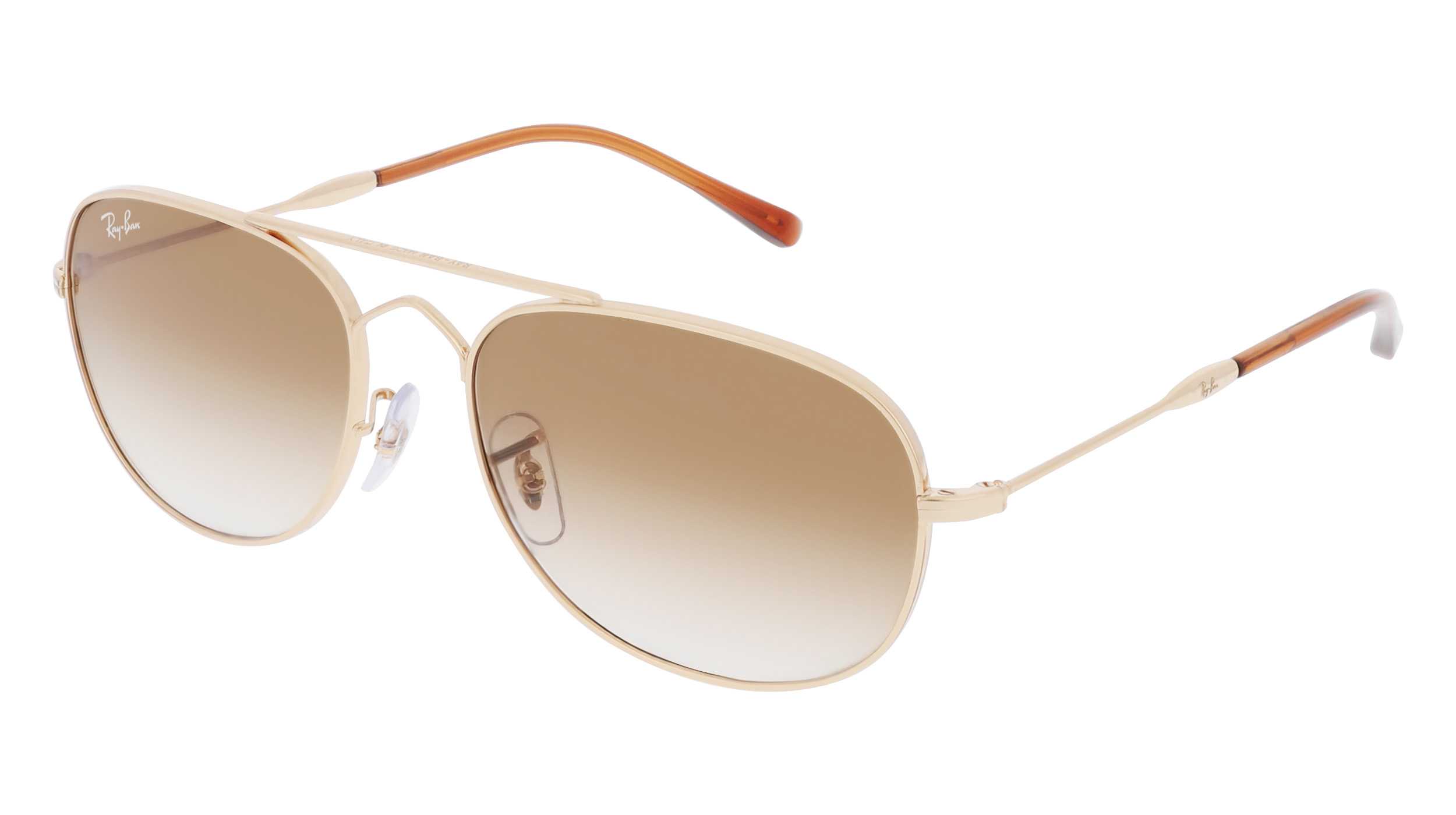 RAY-BAN Sunglasses RB 3735 001/51 GOLD BROWN 60-17 FRAMES ONLY With Case Ray-Ban Bain Bridge RB3735 001/51 • See best price » main image 2