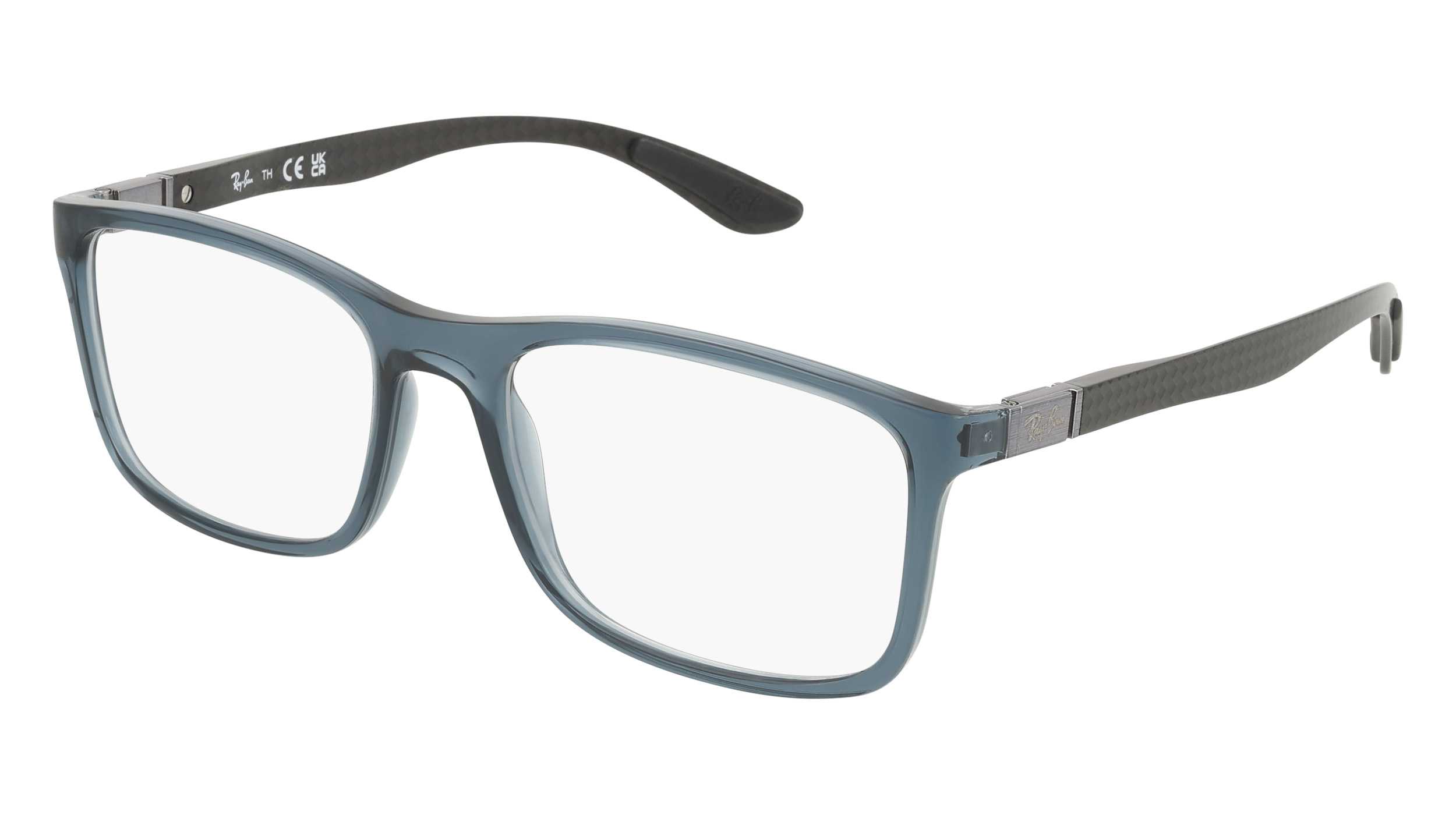 Eyeglasses RAY-BAN RX 8908 5719 55/17 Man Bleu transparent