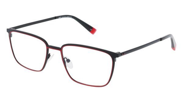 Brëller OSCAR VERSION OV 2516 NORO 54/18 Mann Noir / Rouge Rechteck ...