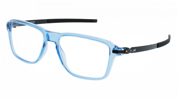 Eyeglasses OAKLEY OX 8166 816606 WHEEL HOUSE 52/16 Man Bleu transparent  square frames Full Frame Glasses trendy 52mmx16mm 156$CA