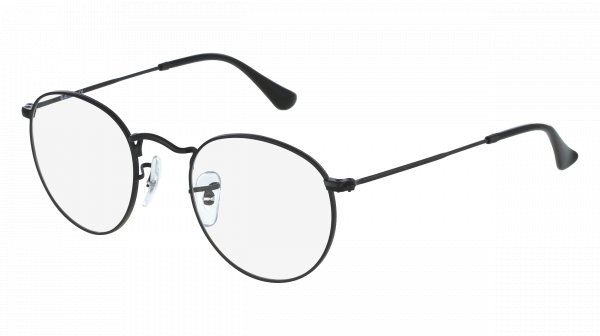 Sobbing Judgment systematic Eyeglasses RAY-BAN RX 3447V 2503 Round Metal 47/21 Unisex Noir Mat Round  Full Frame Glasses trendy 47mmx21mm 124&#36;CA
